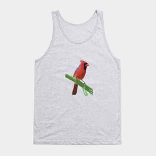 Northern Cardinal or Redbird Tank Top